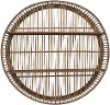 Round 32 Inch Wooden Wall Shelf