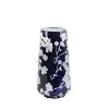 12 Inch Blue and White Ceramic Floral Vase