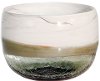6 Inch Smokey Gray Glass Bowl