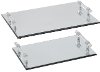 12 Inch Rectangle Mirrored Tray with Handles