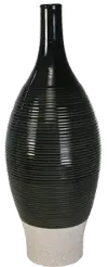 Clearance 20 Inch Green Ceramic Bottle Vase