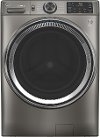 GFW650SPNSN GE 4.8 cu. ft. Capacity Smart Front Load Steam Washer with SmartDispense - Satin Nickel