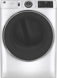 GFD65ESSNWW GE 7.8 cu. ft. Capacity Smart Front Load Electric Dryer with Steam - White