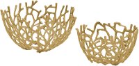 Small Gold Pierced Bowl