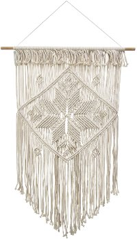 Off White Macrame Wall Decor