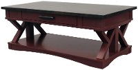 Cranberry Red Country Coffee Table-2