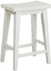 Cotton White Counter Height Stool