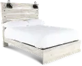 Sunrise Park Whitewash King Size Bed