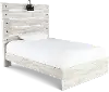 Sunrise Park Rustic Whitewash Full Size Bed