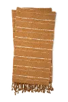 T1038 MH GOLD NATURAL Magnolia Home Furniture Gold and Natural Throw Blanket