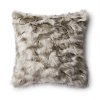 Clearance 22 Inch Gray Throw Pillow