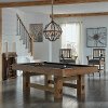 Knotty Pine 8 Foot Pool Table - Bristol