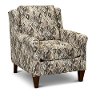 Clearance Traditional Graphite Accent Chair - Gabrielle