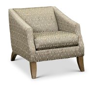 Modern Doe Tan Accent Chair - Cresent