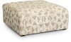 Contemporary Taupe Cocktail Ottoman - Murray