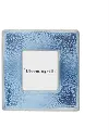 6 Inch Blue Reactive Glaze Stoneware Picture Frame