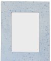 Clearance 10 Inch Blue Reactive Glaze Stoneware Picture Frame