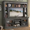 Sun Smokey Gray 92 Entertainment Center