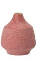 Clearance 5 Inch Matte Berry Reactive Glaze Stoneware Vase