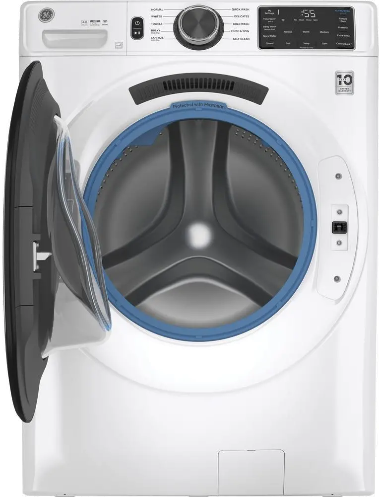 GFW550SSNWW GE Front Load Washer with UltraFresh - 4.8 cu. ft. White-4
