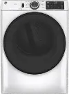 GFD55ESSNWW GE Smart Front Load Electric Dryer with Sanitize Cycle - 7.8 cu. ft. White