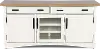 Amy Cotton White 63 TV Stand