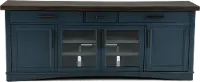 Amy Denim Blue 76 TV Stand