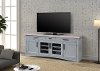 Country Style Dove Gray 76 Inch TV Stand - Americana