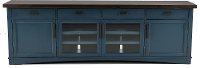 Denim Blue 92 Inch TV Stand