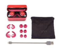 Cleer Ally True Wireless Earbuds - Red-3