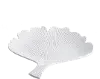 11 Inch White Leaf Tray
