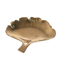 7 Inch Gold Leaf Tray