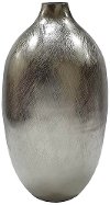 Modern Silver Finish Streak Vase