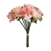 Clearance Peach Faux Floral Bunch for Arrangement