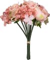 Peach Faux Floral Bunch for Arrangement
