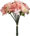Peach Faux Floral Bunch for Arrangement