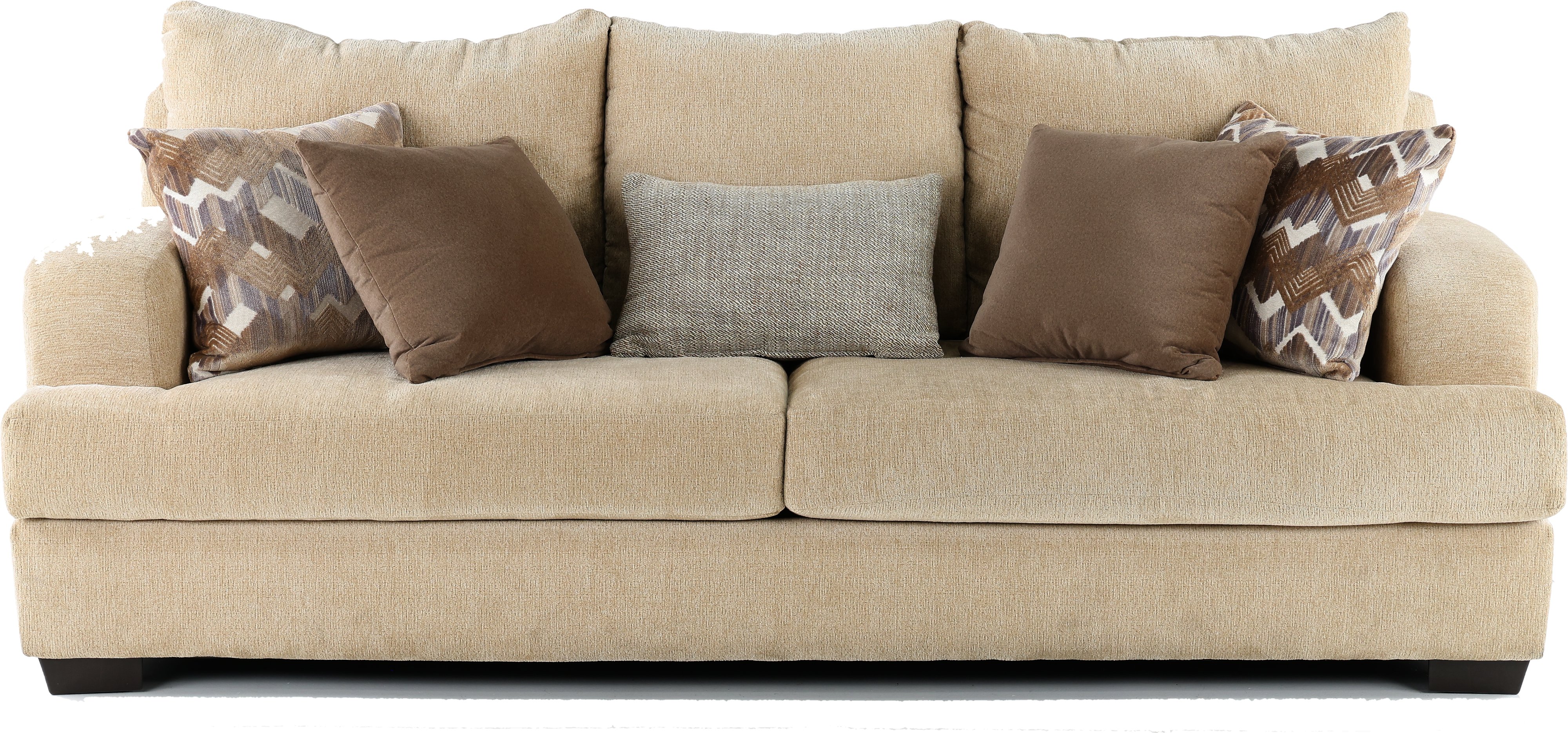 Contemporary Birch Beige Sofa - Rally-1