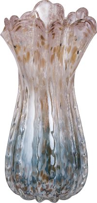 15 Inch Multi Color Glass Vase