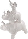 White Elephant Stack Sculpture