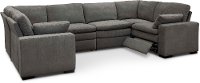 Charcoal Gray 6 Piece Power Reclining Sectional Sofa - Infinity-2