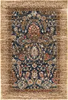 90666-10034 Spice Market 5 x 8 Charax Gold Area Rug