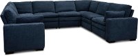 Navy Blue 8 Piece Power Reclining Sectional Sofa - Infinity-3