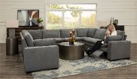 Charcoal Gray 8 Piece Power Reclining Sectional Sofa - Infinity