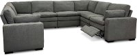 Charcoal Gray 8 Piece Power Reclining Sectional Sofa - Infinity-2