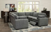 Charcoal Gray 8 Piece Power Reclining Sectional Sofa - Infinity-4