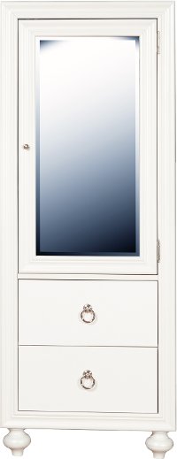 Traditional White Wardrobe - Bella-4