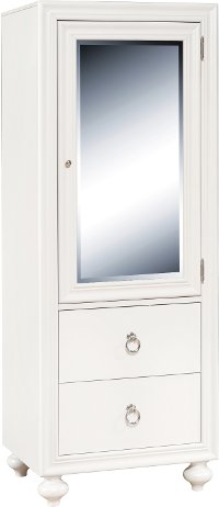 Traditional White Wardrobe - Bella-5