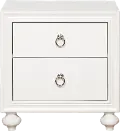 Bella White Nightstand