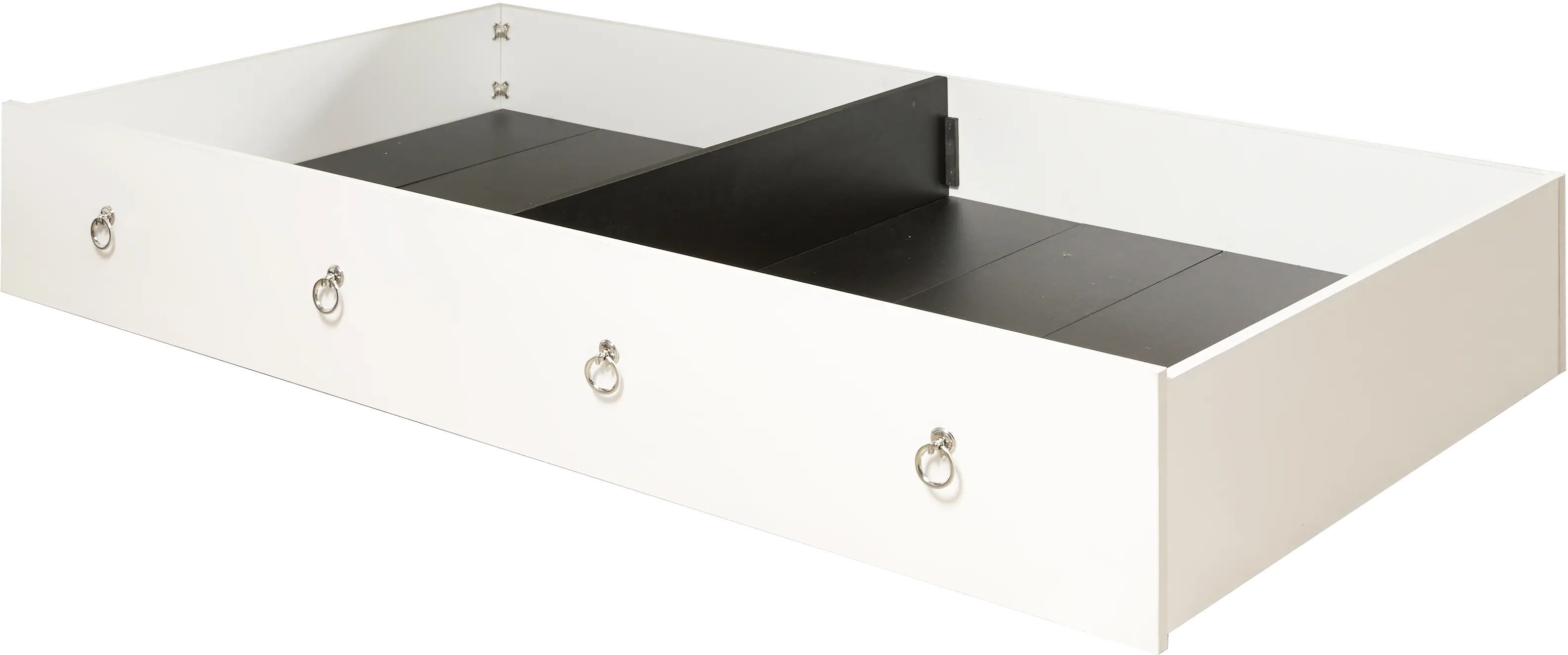 Bella White Twin Trundle-2
