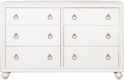 Traditional White Dresser - Bella